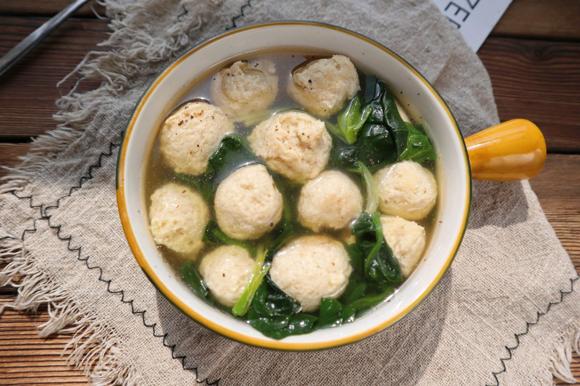 低脂减肥代餐主食：山药鸡肉丸子