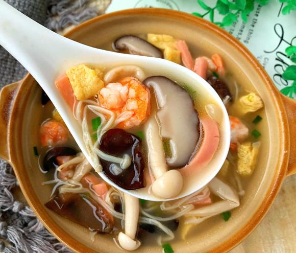 低卡减脂低脂减肥汤:三鲜菌菇汤 低卡减脂低脂减肥汤:三鲜菌菇汤