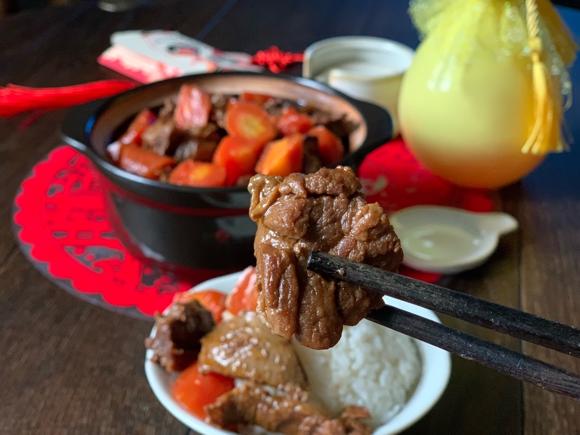 新冠后如何提高免疫力食谱推荐：~胡萝卜炖碎牛肉