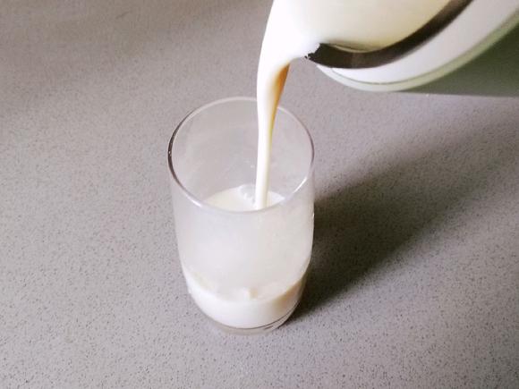 提高免疫力增强抵抗力早餐豆浆：绿茶黄豆浆