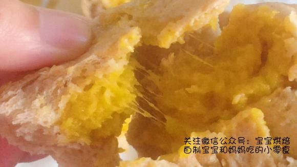 全麦核桃奶酪免揉拉丝面包-宝宝辅食早餐零食加餐