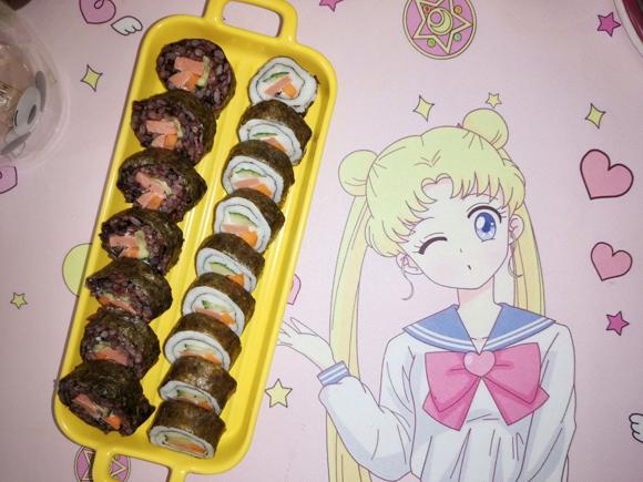 减脂期食谱:自制寿司 减脂期食谱:自制寿司