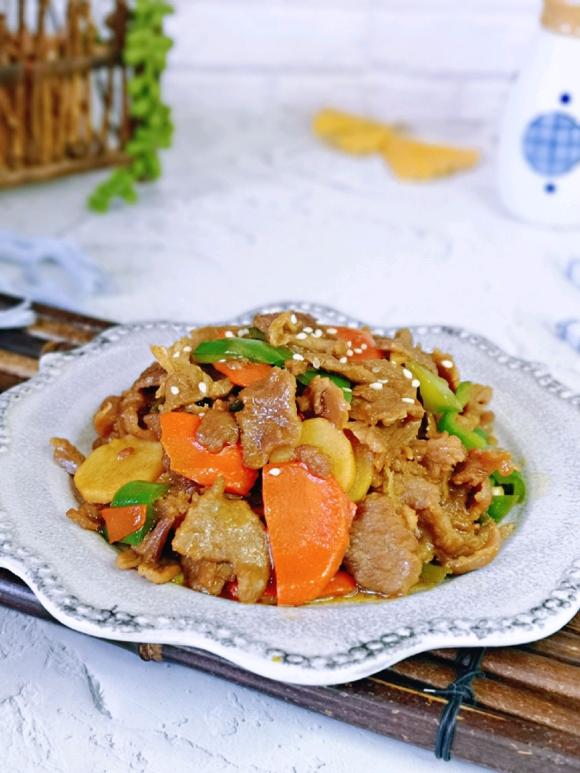 提高免疫力&amp;胡萝卜山药炒牛肉