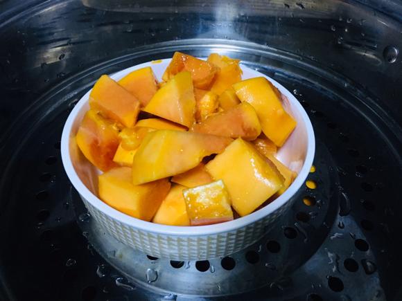 夏天提高免疫力不要错过-清蒸木瓜
