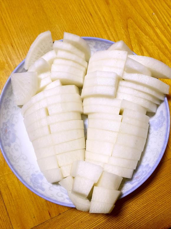 素炒白萝卜（提高免疫力、抗癌）平民人参