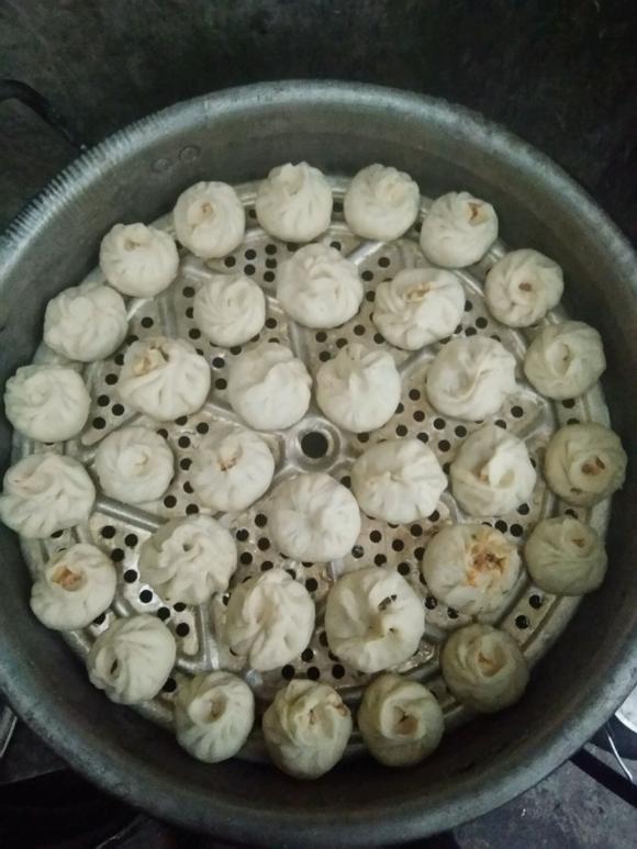 提高免疫：荞头鲜肉包的做法