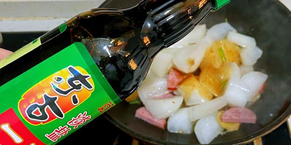 增强免疫力赛人参-火腿萝卜烧儿菜