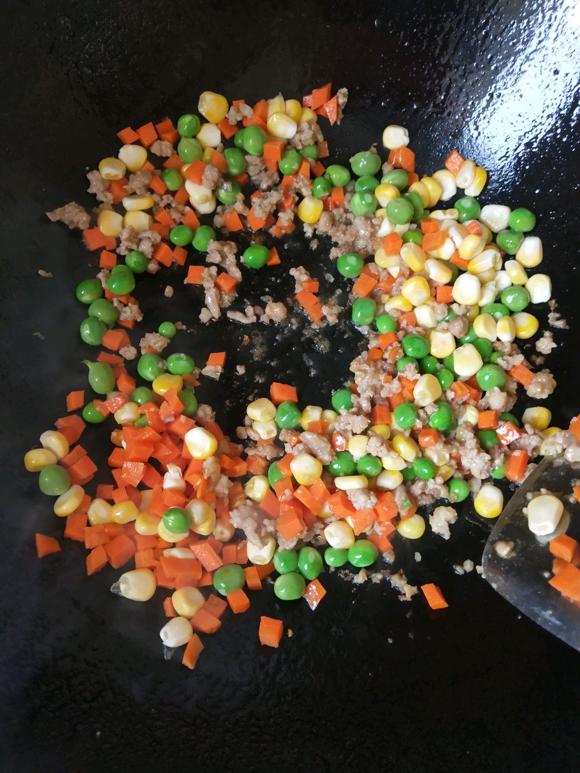 增加免疫力的早餐-三色什锦热燥豆腐