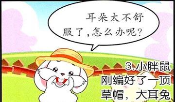 绘本：大耳兔和小胖鼠：有洞洞的草帽