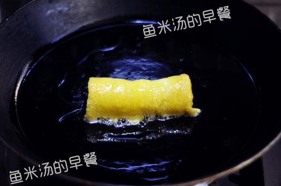 宝宝营养辅食早餐小零食点心：鸡蛋土司香蕉卷