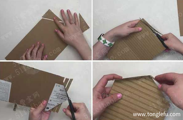 变废为宝：利用家里废旧的硬纸板制作壁挂