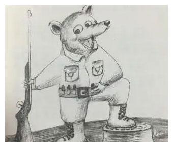 幼儿绘本故事：猎人老狼的两只靴子