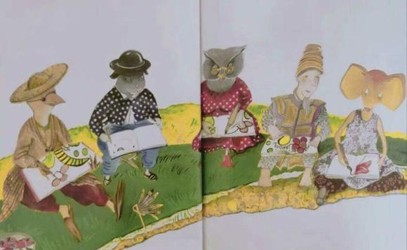 绘本：鼠姑娘画春天