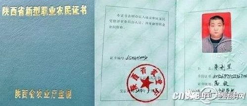首先，需要跟大家讲授下“新型职业农民证书”！